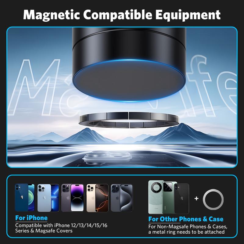 AirGrip - Magnetic Vacuum Phone Holder